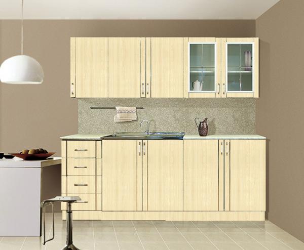 НМ- Кухонный гарнитур Фант-Мебель "Диана 4" (Млечный дуб, ЛДСП/Пластик)